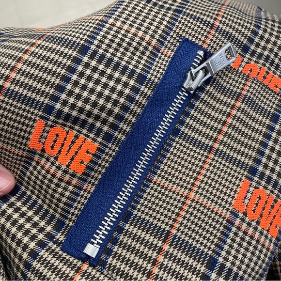 NWT Anthropologie Avec Les Filles Embroidered Love Bomber Jacket / Size XL - Picture 6 of 10